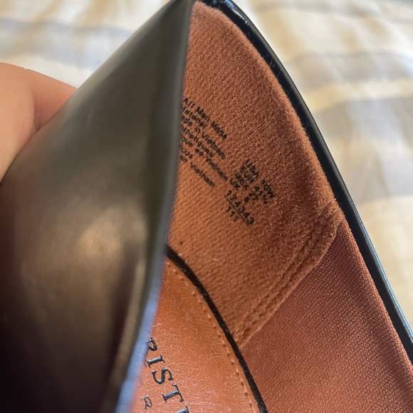 (SOLD)Christian Siriano leather heels - Picture 6 of 6